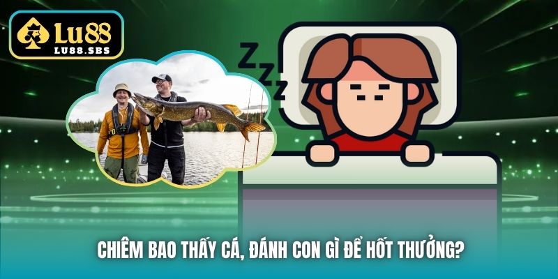 Chiêm bao thấy cá, đánh con gì để hốt thưởng?